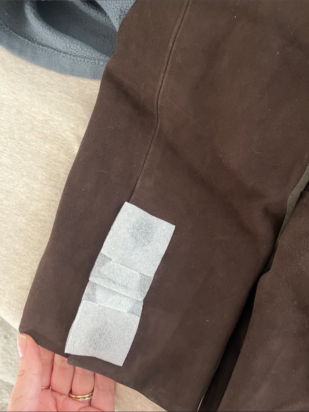 Reformation Veda Brown Suede Blazer - Picture 3 of 5